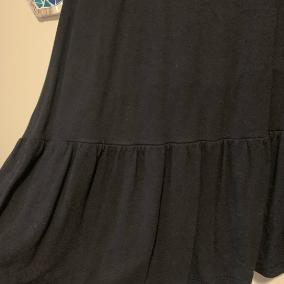 Old Navy Black Peplum Top - Picture 2 of 3